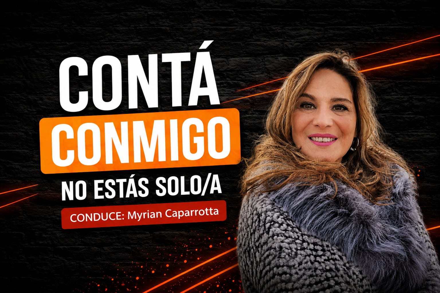 CONTÁ CONMIGO, no estas solo/a