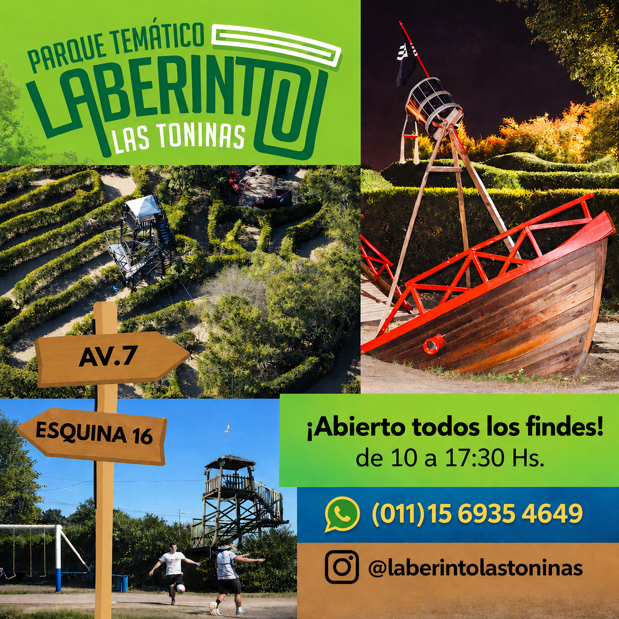 LABERINTO LAS TONINAS